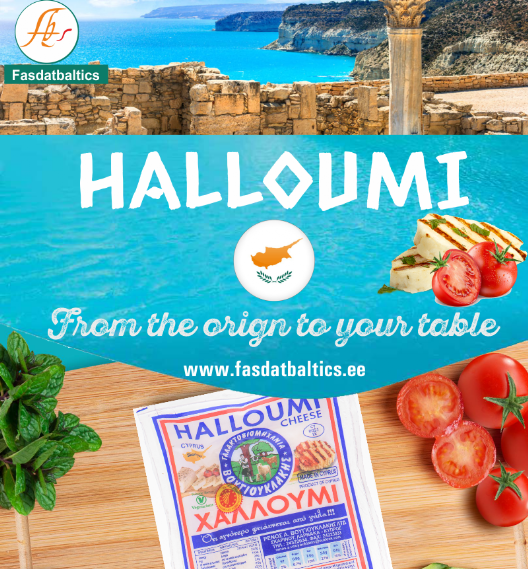 Traditional Cypriot PDO Halloumi