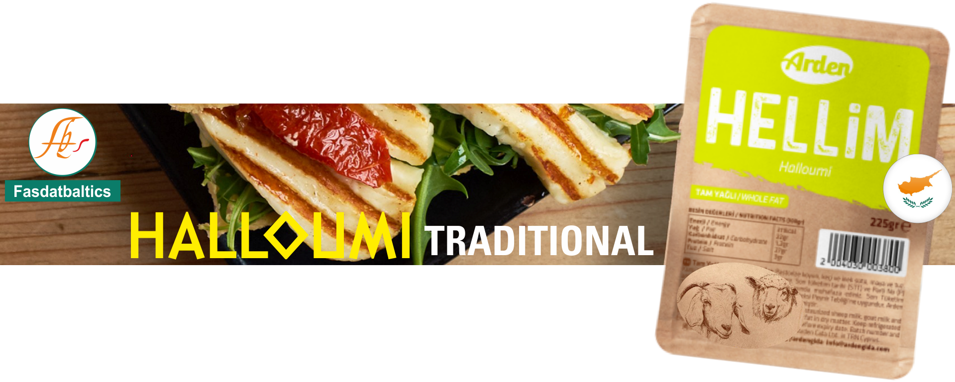 Halloumi with mint