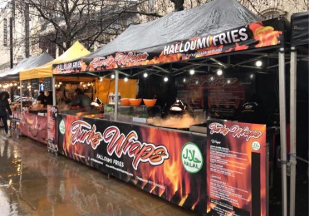 Halloumi Fries Good choice of street food business.
